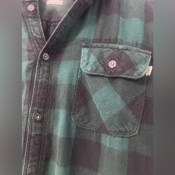 TNA Aritzia Flannel Boyfriend Shirt Size XS - Picture 2 of 7